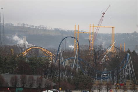 Foggy Kennywood Construction Update Steel Curtain Rises February 2019