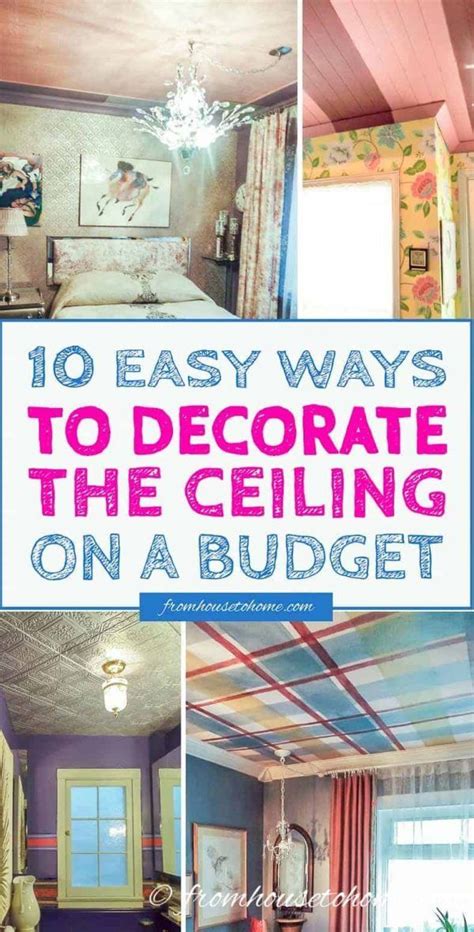 Ceiling Design Ideas 10 Unique Ways To Decorate The Ceiling On A