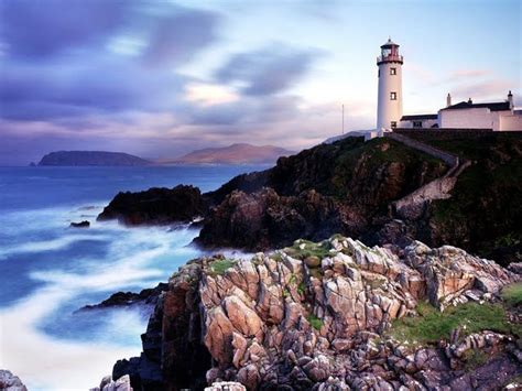 Tourist Attraction Fanad Head Lighthouse Donegal Ireland Photo