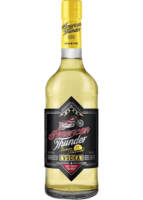 American Thunder Lemon Vodka Total Wine And More
