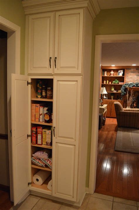 Medium pantry cabinets are taller than the small pantry but still clocking under 70 inches tall. Furniture: Elegant Design Of Storage Needs With ...