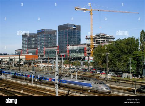 Tgv At Euralille Railway Station Lille Nord France Stock Photo Alamy