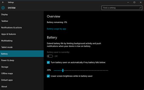 How To Manage The New Battery Saver In Windows 10 Mobile