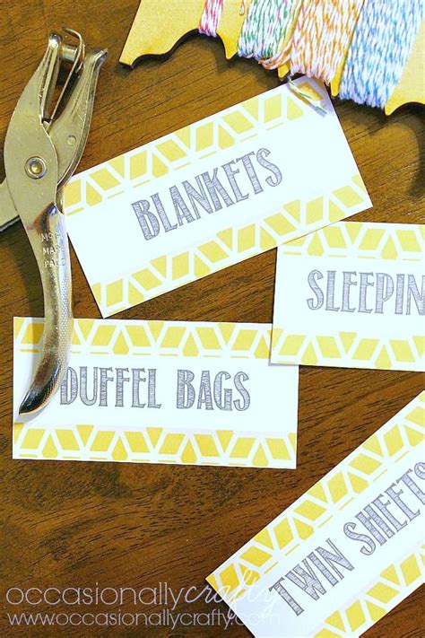 Printable Linen Closet Labels 10 Cleaning And Organizing Resources From