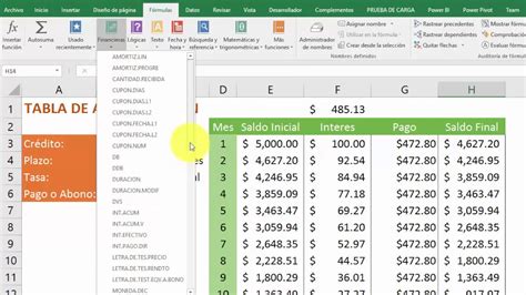 Buscar Funciones Financieras En Excel YouTube