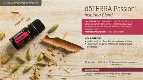 Doterra Passion Inspiring Blend Essential Oil Uses Best Essential Oils