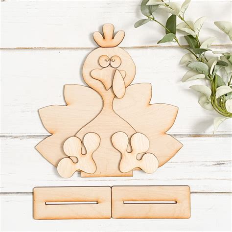 Turkey Cutout With Stand Designs By Dina