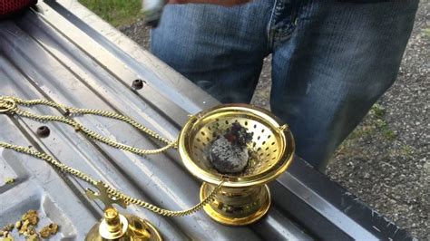 When all the volatile oils/terpenes are released you will be left with some. How to prepare and use a hanging incense burner (censor ...