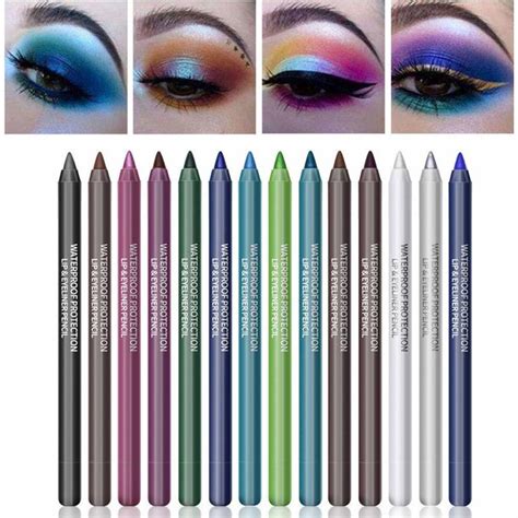 7 Colors Eyeliner Pen Setpearl Eyeliner Kit Metallic Eyeliner Pencil