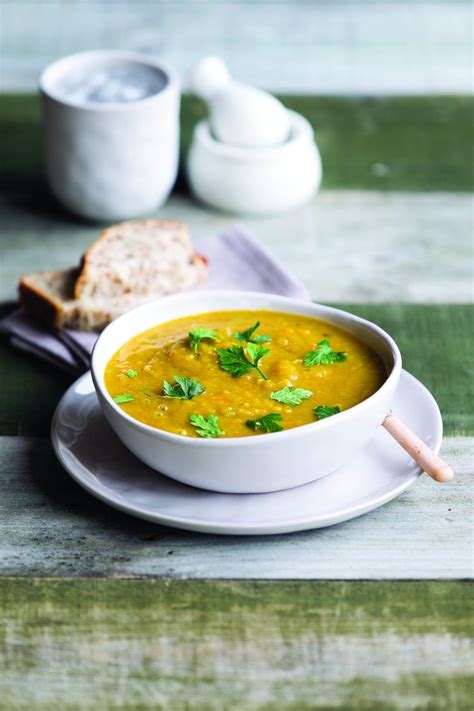 Kumara Pumpkin And Chickpea Soup Healthy Food Guide Recipe