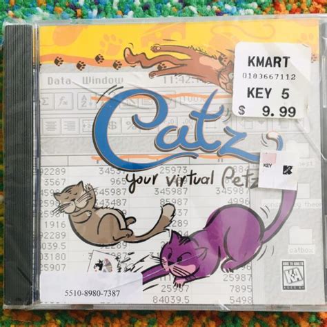 Catz Your Virtual Petz Mac Pc Cd Rom Game Sealed Pc Video Game In