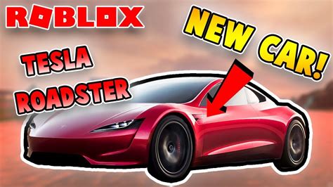 New Car Tesla Roadster 2020 Update In Jailbreak Roblox Jailbreak