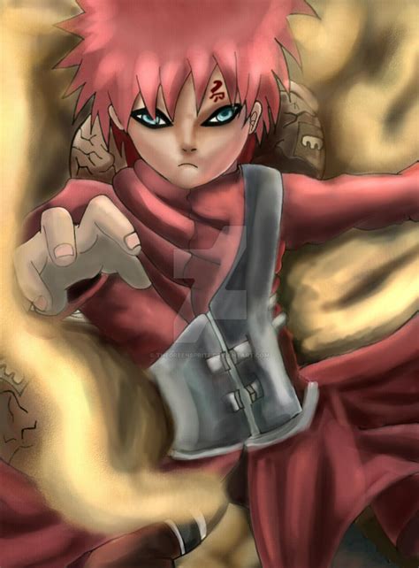 Gaara By Thegreensprite On Deviantart