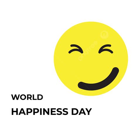 World Happy Day Vector Hd Png Images World Happiness Day Cute Logo