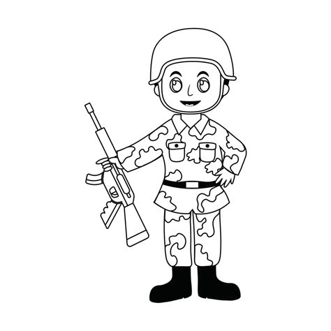 How To Draw A Soldier Step By Step