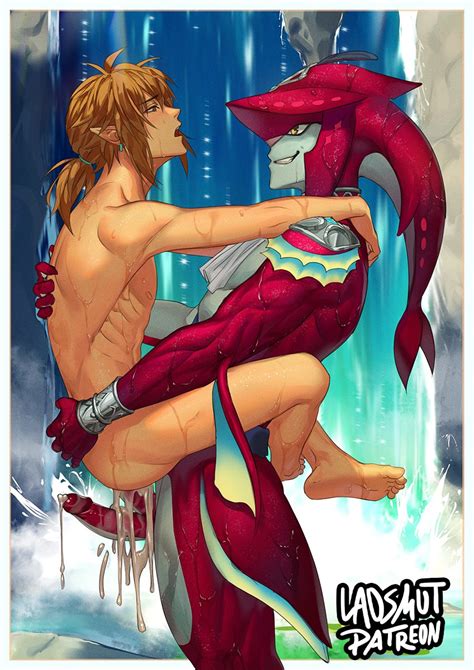 Link And Sidon The Legend Of Zelda And 1 More Drawn By Laovaan Danbooru