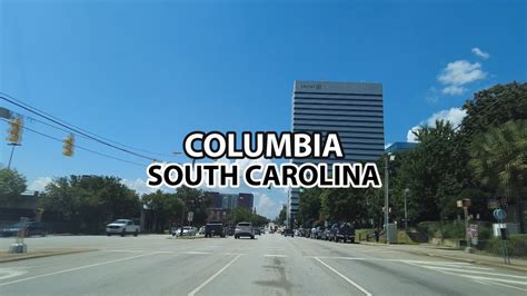 Columbia South Carolina 4k Downtown Tour Youtube