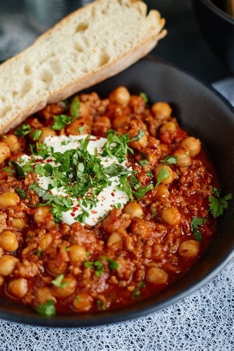 Vegetarisches Chili Con Carne Mit Linsen