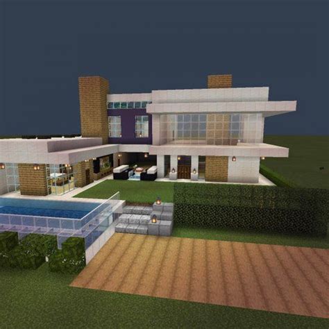 Minecraft House Designs With Step By Step Modern House Zion Modern
