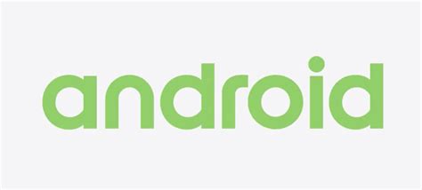 Android Change Didentité Nouveau Logo Nouvelle Typo Abandon Des