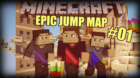 Minecraft Epic Jump Map 9 And 10 Ultimate Trolling Parkour Map Episode