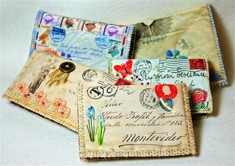 Vintage Envelope Needle Cases Snips And Bits From Shelleys Studio