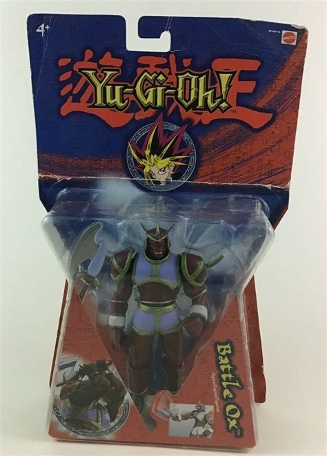 Yu Gi Oh Battle Ox Action Figure Toy 6 Monster Mattel Vintage Sealed