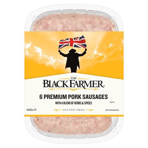 The Black Farmer Premium Pork Sausages Morrisons