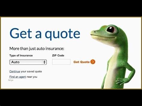 GEICO car insurance quote - YouTube