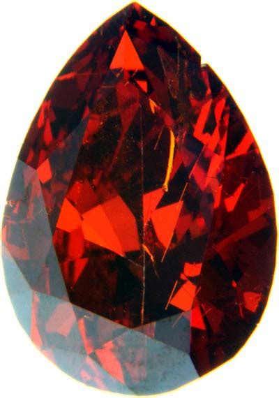 150ct Pear Shaped Enhanced Red Diamond