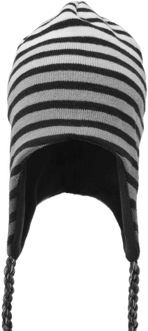 Deadmau5 Striped Logo Peruvian Knit Hat Amazonca Clothing
