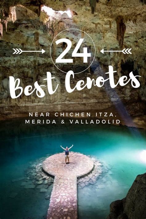 Yucatan Cenotes Map Visit The Crystal Waters Of The Yucatan Mexico