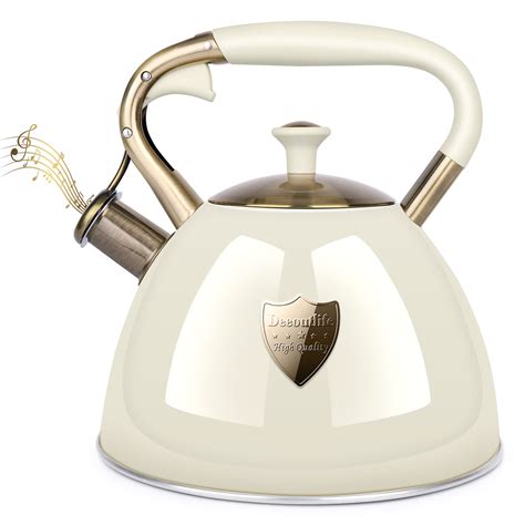 Tea Kettle Stove Top 317quart Modern Whistling Tea Kettle Surgical 5