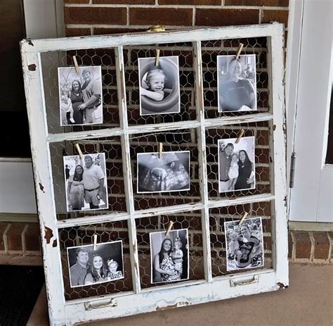 Using Old Windows Picture Frames