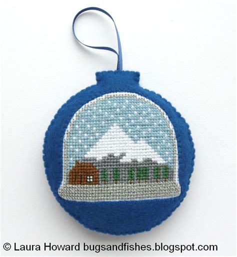 In three simple steps you will transform a picture into a beautiful cross stitch chart. Bugs and Fishes by Lupin: How To: Cross Stitch Snow Globe ...