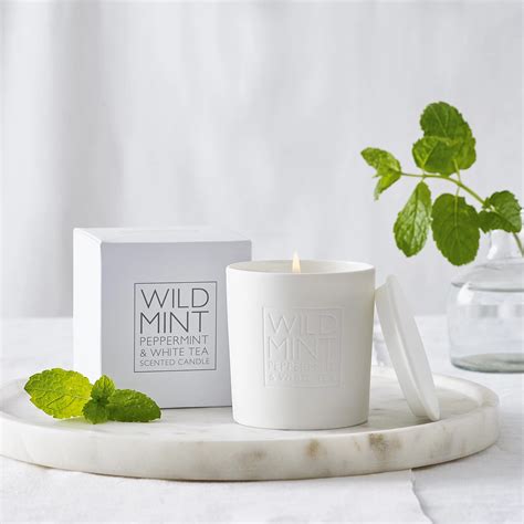 Wild Mint Candle Candles The White Company Uk