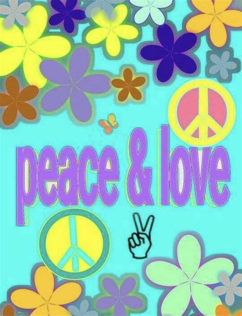 Peace And Love Happy Hippie Peace Signs Peace Symbol Peace And Love