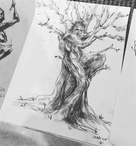Tree Woman Art Amino