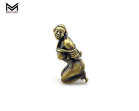 Naked Women Pendant Brass Keychain Pendant Geisha Pendant Etsy