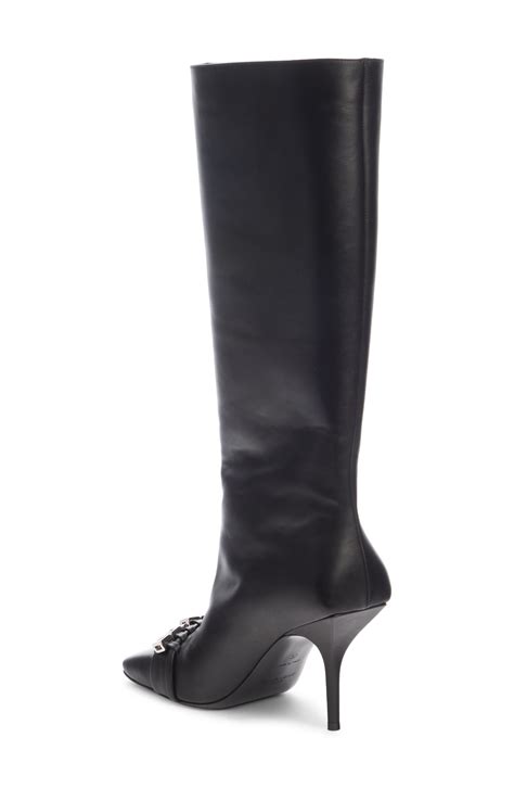 givenchy g woven square toe knee high boot nordstrom in 2022 boots footwear design women
