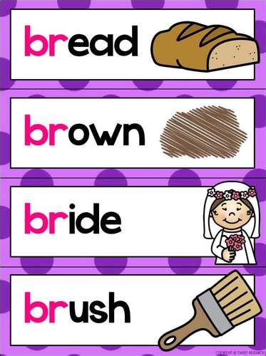 Blends Phonics No Prep Printables For Br By Tweet Resources Tpt