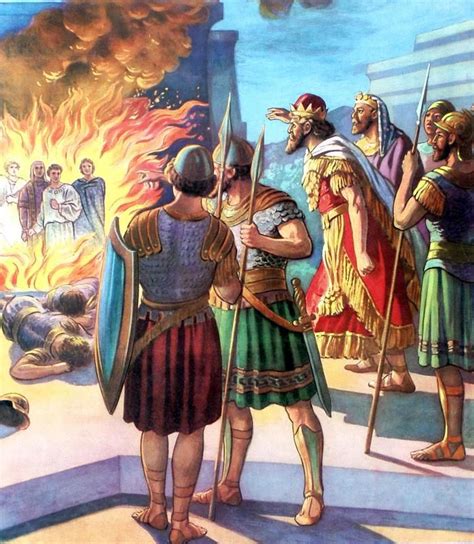 Then Nebuchadnezzar Came Near To The Mouth Of The Burning Fiery