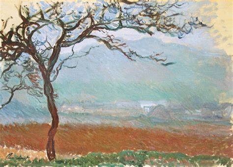 Landscape At Giverny 1887 Claude Monet