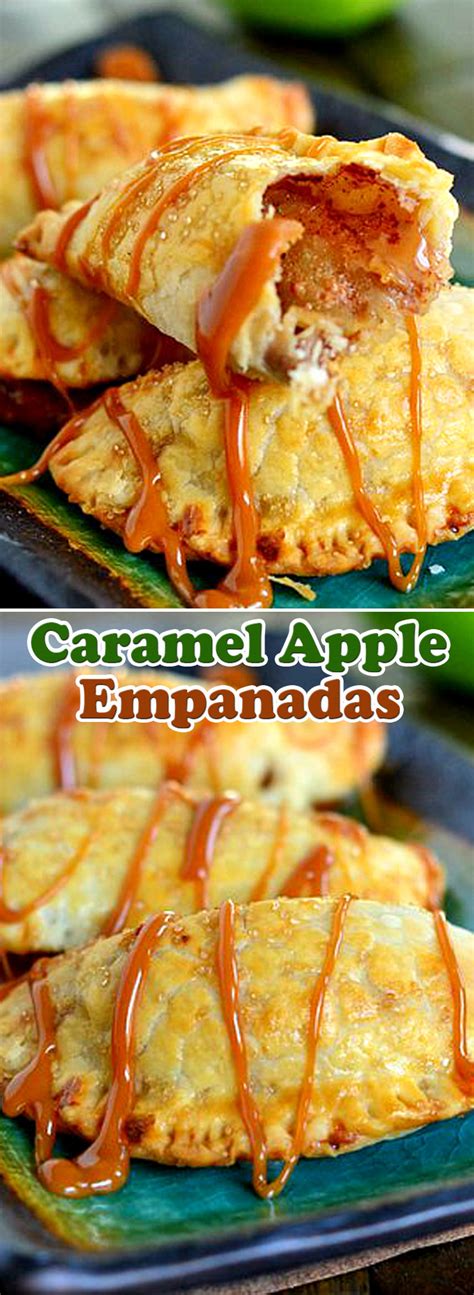 Caramel Apple Empanadas