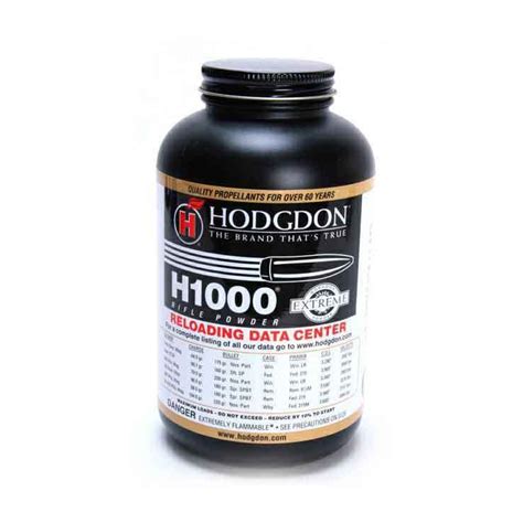 Hodgdon Extreme H1000 Smokeless Powder 1lb Can 1lb Sportsmans