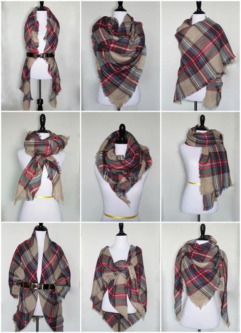 blanket scarf outfit how to wear a blanket scarf ways to wear a scarf how to wear scarves