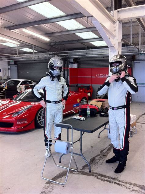 Two Helmets We Painted For Ferrari Team Farther And Son Team Helmet