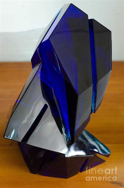 Blue Glass Sculpture Glass Art By Ramon Orlina Fine Art America