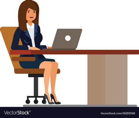 Office Worker Cartoon Images Office Worker Cartoon Set Stock