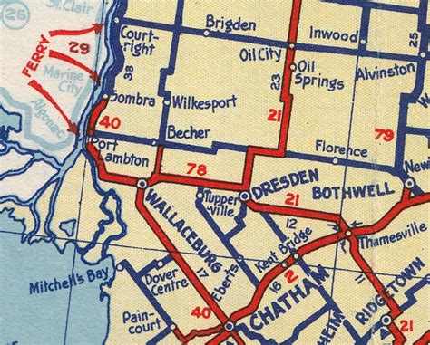 Ontario Highway 78 Route Map The Kings Highways Of Ontario